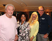 Astrid S&ouml;ll, Sarah Laux, Simone Petrov, Moderatorin Doris Melchner (&copy;Foto: Martin Schmitz)